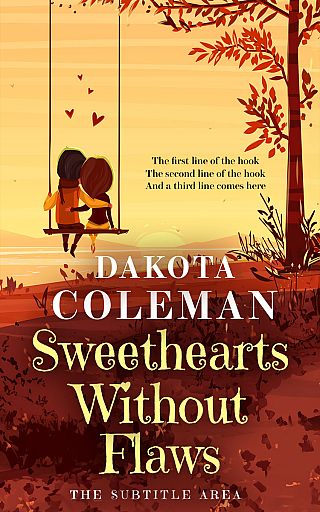 3D mockup of Golden Sand #15233 - Premade Romance Book Cover | BookCoverZone