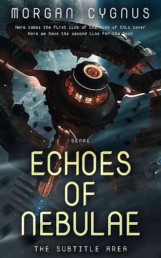 3D mockup of Outer Space #15354 - Premade Science Fiction Book Cover | BookCoverZone
