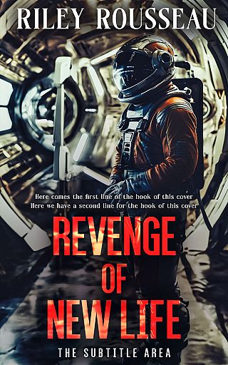 3D mockup of Tan #15435 - Premade Science Fiction Book Cover | BookCoverZone