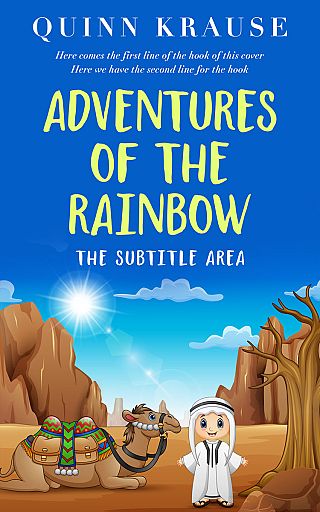 3D mockup of Gimblet #15455 - Premade Children Book Cover | BookCoverZone