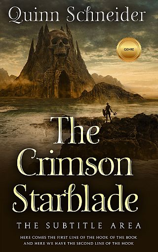 3D mockup of Mikado #15942 - Premade Fantasy Book Cover | BookCoverZone