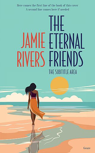 3D mockup of Half Baked #16069 - Premade Travel Book Cover | BookCoverZone