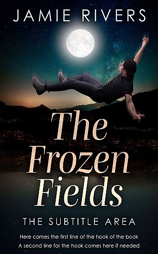 3D mockup of Black #16116 - Premade Teen & Young Adult Book Cover | BookCoverZone