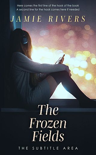 3D mockup of Soft Amber #16123 - Premade Teen & Young Adult Book Cover | BookCoverZone