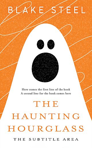 3D mockup of Carrot Orange #16172 - Premade Horror Book Cover | BookCoverZone