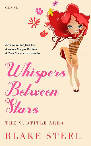 3D mockup of Champagne #16340 - Premade Chick Lit Book Cover | BookCoverZone