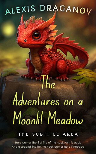 3D mockup of Eternity #16379 - Premade Children Book Cover | BookCoverZone