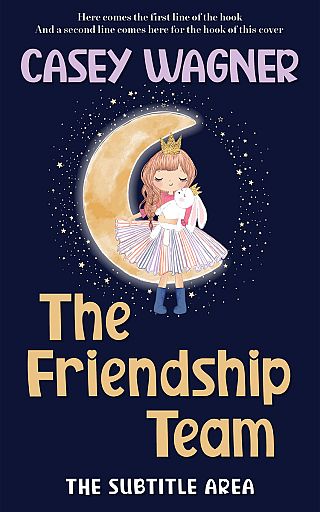 3D mockup of Cashmere #16457 - Premade Children Book Cover | BookCoverZone