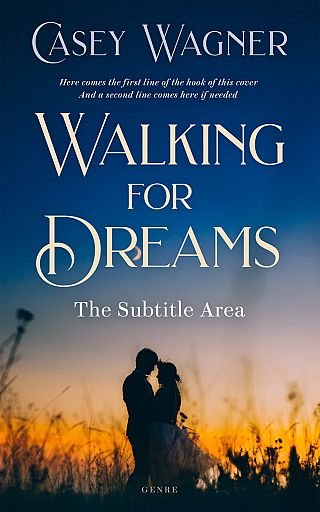 3D mockup of Nile Blue #16470 - Premade Romance Book Cover | BookCoverZone