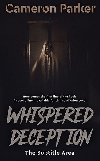 3D mockup of Cod Gray #16596 - Premade Horror Book Cover | BookCoverZone
