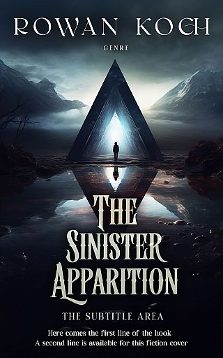 3D mockup of Mirage #16659 - Premade Horror Book Cover | BookCoverZone