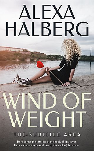 3D mockup of Cloud #17049 - Premade Literary Fiction Book Cover | BookCoverZone