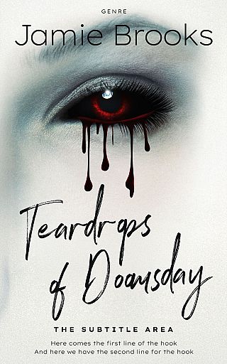 3D mockup of Cararra #17247 - Premade Horror Book Cover | BookCoverZone