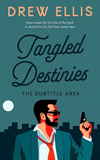 3D mockup of Ming #17288 - Premade Mystery & Thriller & Suspense Book Cover | BookCoverZone