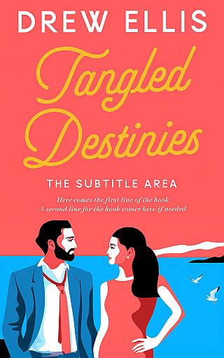 3D mockup of Carnation #17299 - Premade Romance Book Cover | BookCoverZone