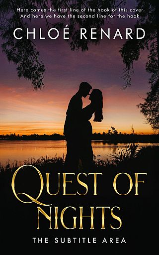 3D mockup of Antique Brass #17345 - Premade Romance Book Cover | BookCoverZone