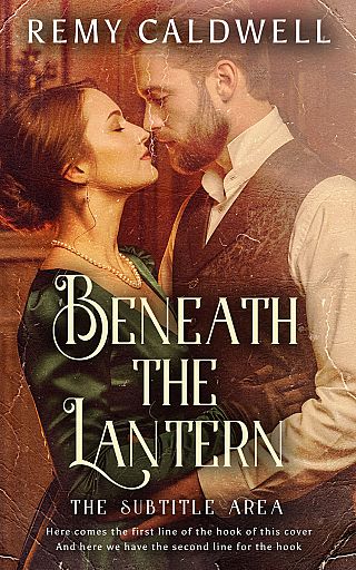 3D mockup of Old Copper #17360 - Premade Romance Book Cover | BookCoverZone