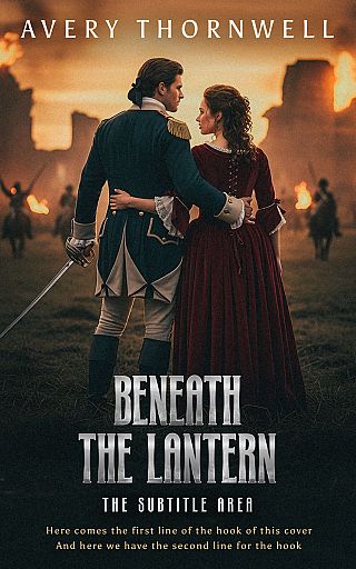 3D mockup of Twine #17372 - Premade Romance Book Cover | BookCoverZone