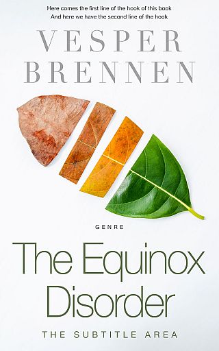 3D mockup of Athens Gray #20088 - Premade Nature Book Cover | BookCoverZone
