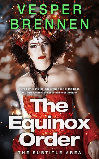 3D mockup of Eclipse #20096 - Premade Paranormal & Urban Book Cover | BookCoverZone