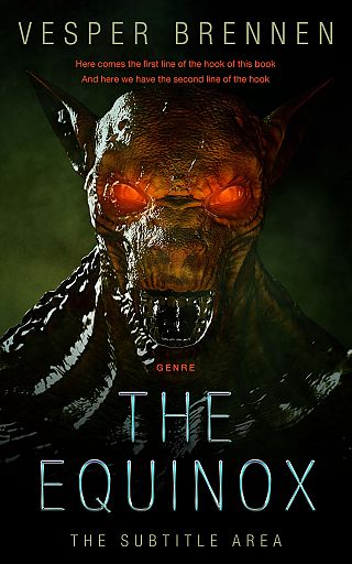 3D mockup of Gordons Green #20121 - Premade Horror Book Cover | BookCoverZone