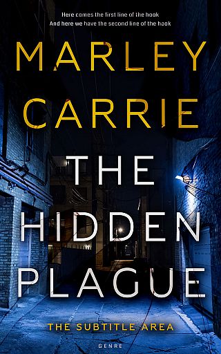 3D mockup of Ebony #20249 - Premade Horror Book Cover | BookCoverZone