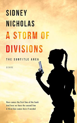 3D mockup of Astra #20530 - Premade Action & Adventure Book Cover | BookCoverZone