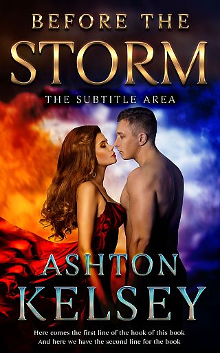 3D mockup of Raw Sienna #20572 - Premade Romance Book Cover | BookCoverZone