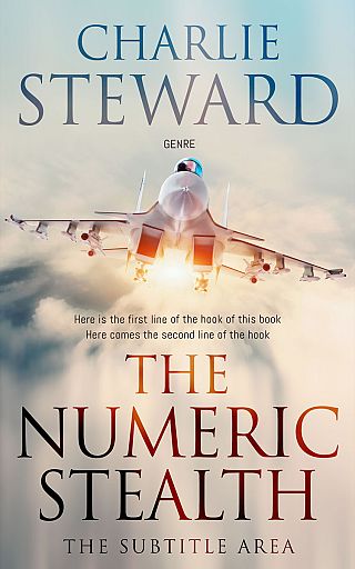 3D mockup of Swirl #20983 - Premade Action & Adventure Book Cover | BookCoverZone