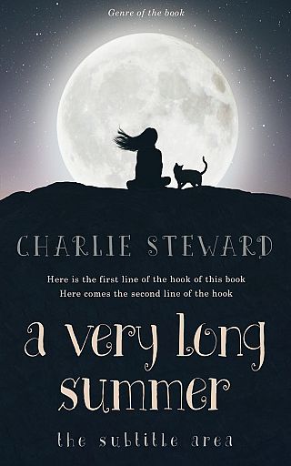 3D mockup of Ebony Clay #21193 - Premade Children Book Cover | BookCoverZone