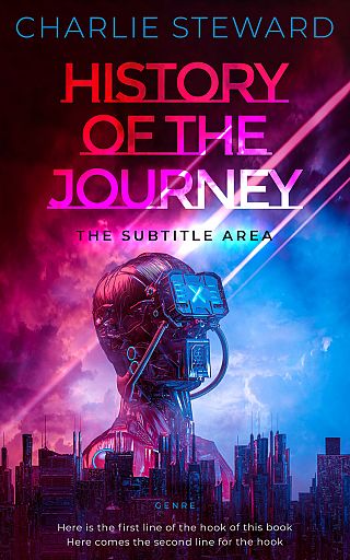 3D mockup of Hopbush #21336 - Premade Science Fiction Book Cover | BookCoverZone