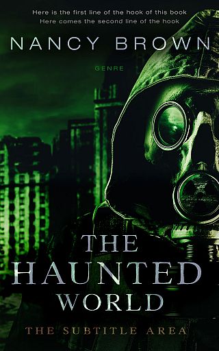 3D mockup of Racing Green #21427 - Premade Apocalyptica Book Cover | BookCoverZone