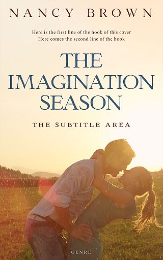 3D mockup of Albescent White #21477 - Premade Romance Book Cover | BookCoverZone