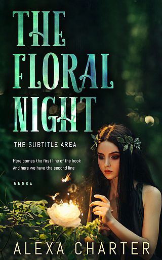3D mockup of Log Cabin #21887 - Premade Fantasy Book Cover | BookCoverZone