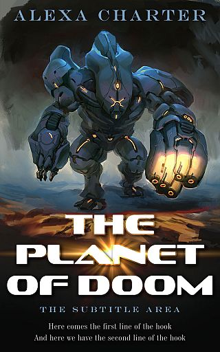 3D mockup of Shark #21951 - Premade Science Fiction Book Cover | BookCoverZone