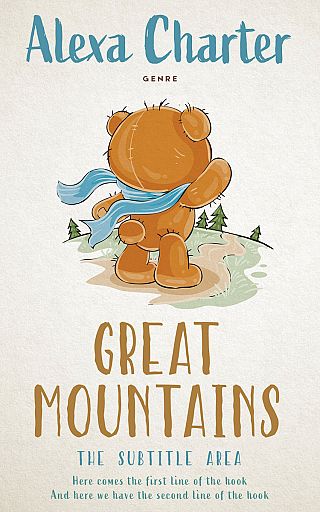 3D mockup of Pampas #21965 - Premade Children Book Cover | BookCoverZone