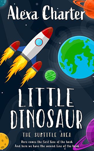 3D mockup of Big Stone #21975 - Premade Children Book Cover | BookCoverZone