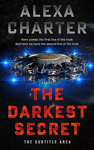 3D mockup of Cinder #22030 - Premade Science Fiction Book Cover | BookCoverZone