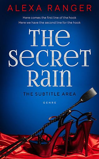 3D mockup of Catalina Blue #22352 - Premade Erotica Book Cover | BookCoverZone
