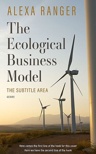 3D mockup of Timberwolf #22375 - Premade Environment & Ecology Book Cover | BookCoverZone