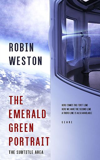 3D mockup of Spindle #22502 - Premade Science Fiction Book Cover | BookCoverZone