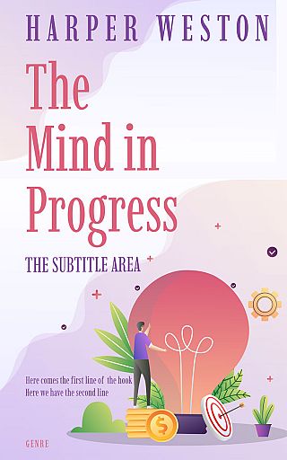 3D mockup of Snuff #22814 - Premade Business Book Cover | BookCoverZone