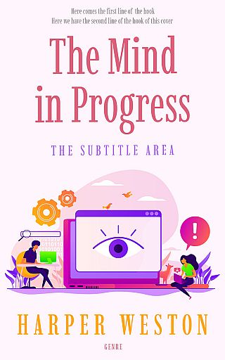 3D mockup of Amour #22816 - Premade Business Book Cover | BookCoverZone