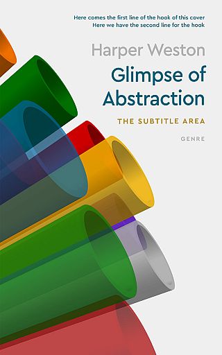 3D mockup of Iron #22913 - Premade Abstract Book Cover | BookCoverZone