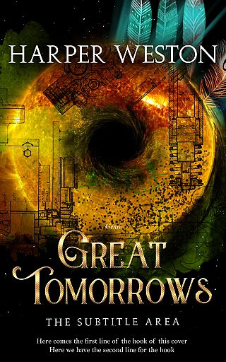 3D mockup of Nugget #22953 - Premade Fantasy Book Cover | BookCoverZone