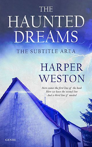 3D mockup of Chambray #22973 - Premade Horror Book Cover | BookCoverZone