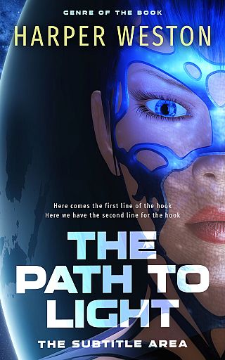 3D mockup of Mirage #23021 - Premade Science Fiction Book Cover | BookCoverZone