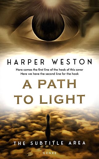 3D mockup of Metallic Bronze #23048 - Premade Religion & Spirituality Book Cover | BookCoverZone