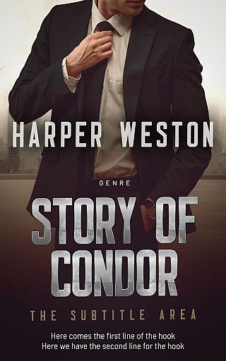 3D mockup of Cloud #23477 - Premade Mystery & Thriller & Suspense Book Cover | BookCoverZone