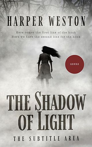 3D mockup of Gray Nickel #23655 - Premade Horror Book Cover | BookCoverZone